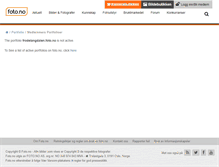 Tablet Screenshot of frodelangdalen.foto.no