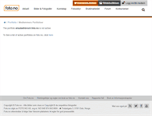 Tablet Screenshot of elisabethbroch.foto.no