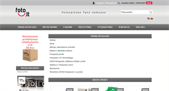 Desktop Screenshot of foto.lt