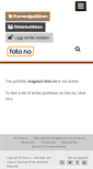 Mobile Screenshot of magasin.foto.no