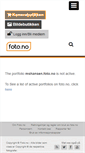 Mobile Screenshot of mshansen.foto.no
