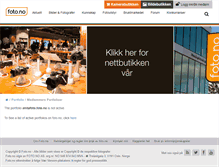 Tablet Screenshot of anitafoto.foto.no