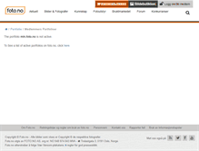 Tablet Screenshot of mln.foto.no